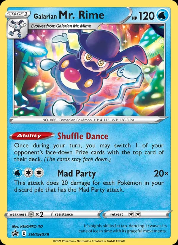 Galarian Mr. Rime SWSH079/307, SWSH Black Star Promos