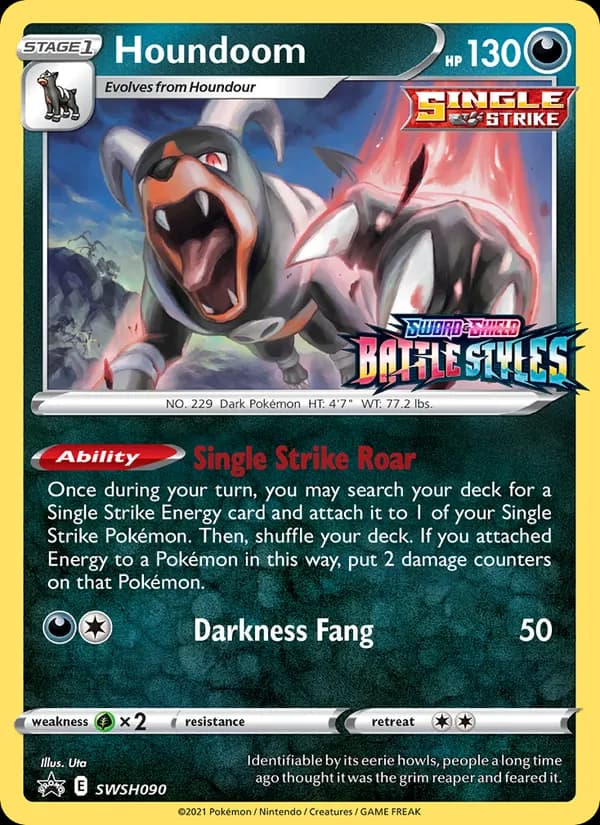 Houndoom SWSH090/307, SWSH Black Star Promos