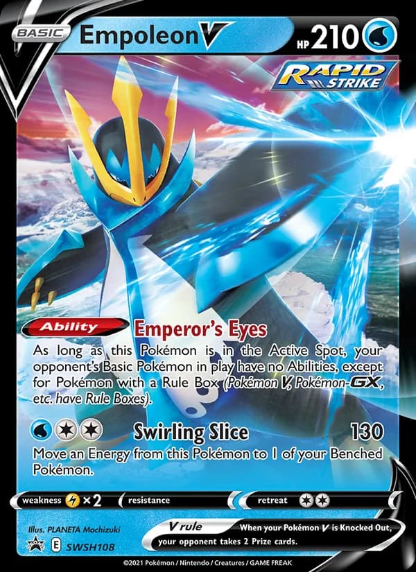 Empoleon V SWSH108/307, SWSH Black Star Promos