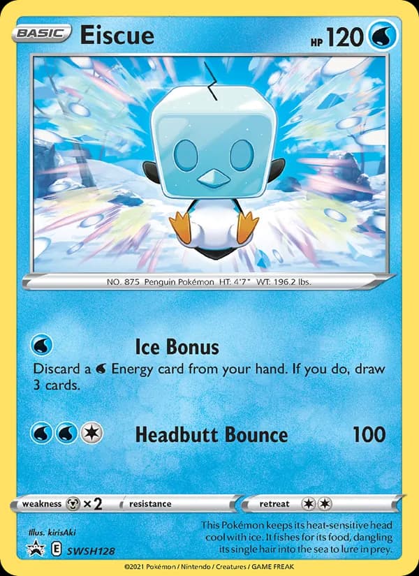 Eiscue SWSH128/307, SWSH Black Star Promos