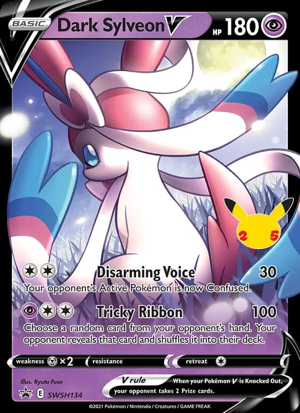 Dark Sylveon V SWSH134/307, SWSH Black Star Promos