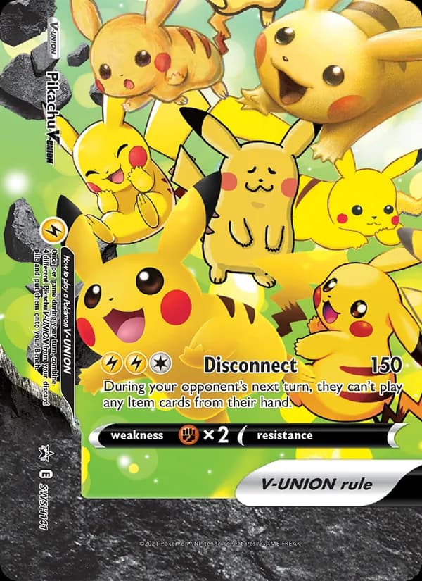 Pikachu V-UNION SWSH141/307, SWSH Black Star Promos