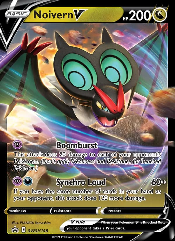 Noivern V SWSH148/307, SWSH Black Star Promos