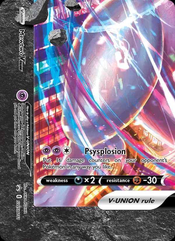 Mewtwo V-UNION SWSH161/307, SWSH Black Star Promos