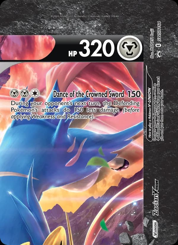 Zacian V-UNION SWSH164/307, SWSH Black Star Promos