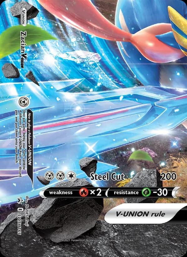 Zacian V-UNION SWSH165/307, SWSH Black Star Promos