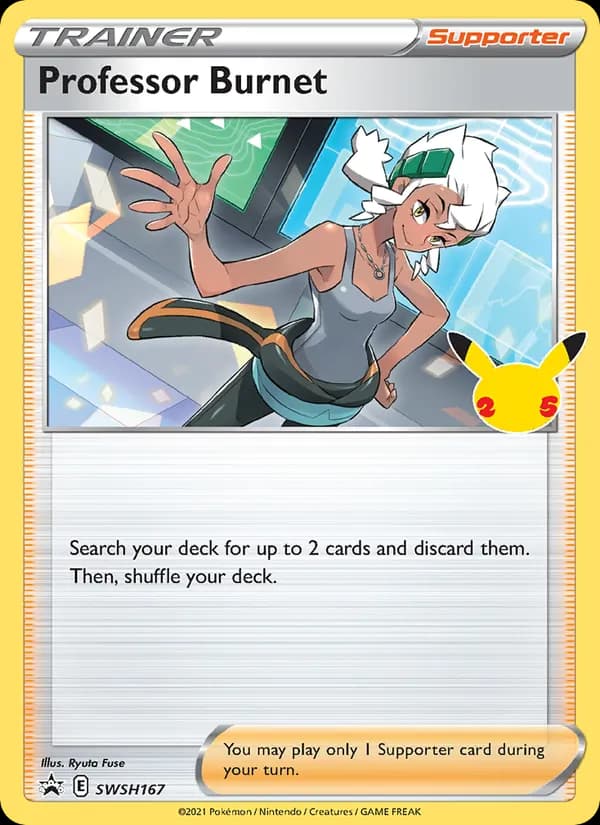 Professor Burnet SWSH167/307, SWSH Black Star Promos