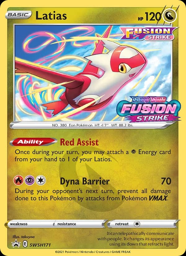 Latias SWSH171/307, SWSH Black Star Promos