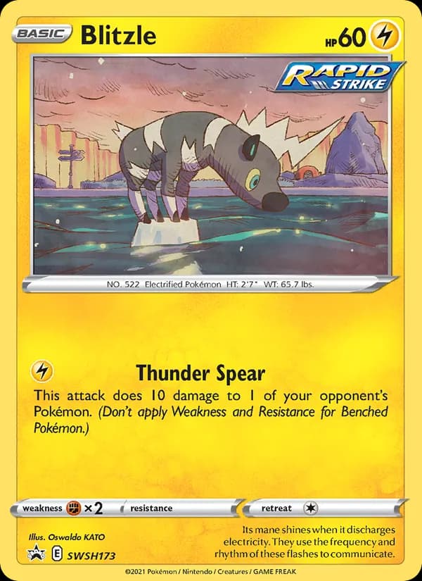 Blitzle SWSH173/307, SWSH Black Star Promos