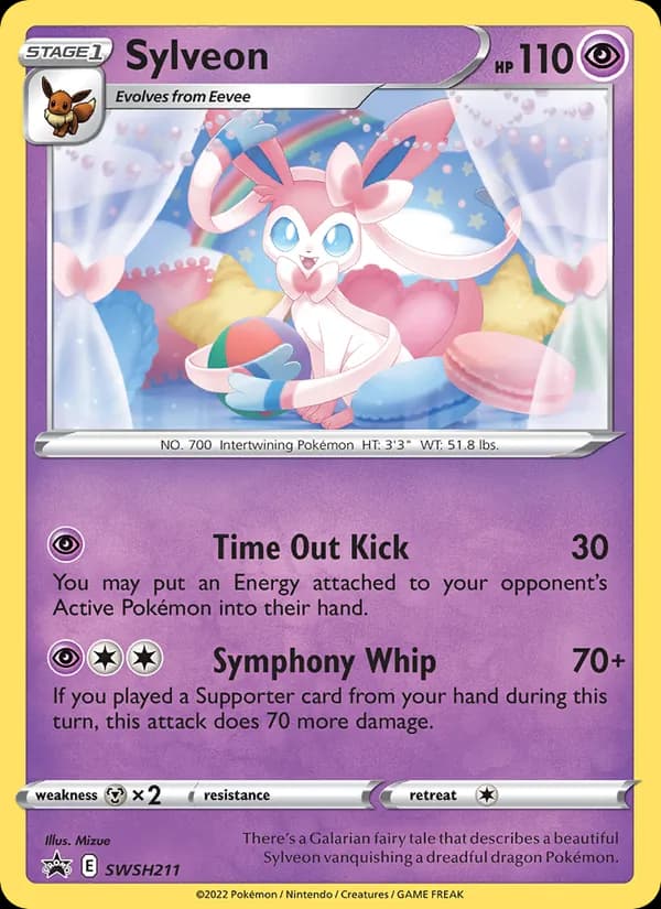 Sylveon SWSH211/307, SWSH Black Star Promos
