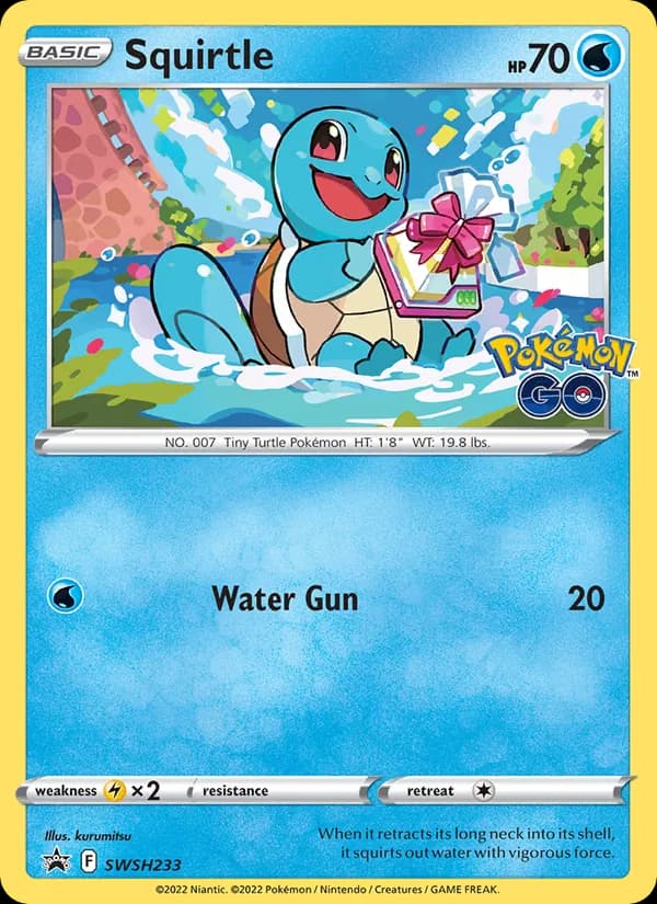 Squirtle SWSH233/307, SWSH Black Star Promos