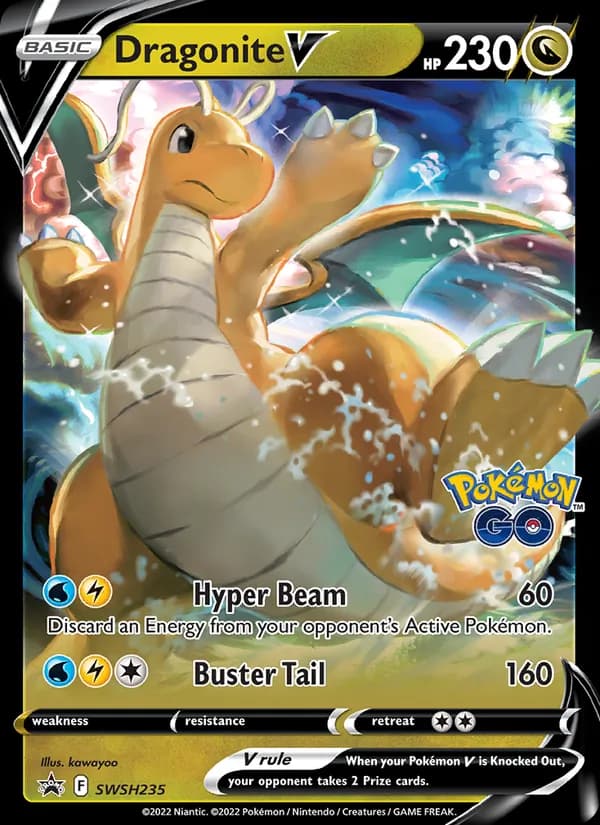 Dragonite V SWSH235/307, SWSH Black Star Promos