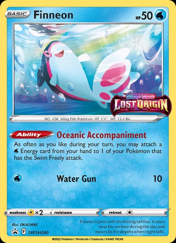 Finneon SWSH240/307, SWSH Black Star Promos