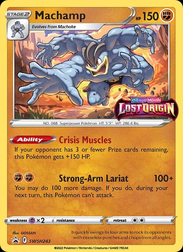Machamp SWSH243/307, SWSH Black Star Promos