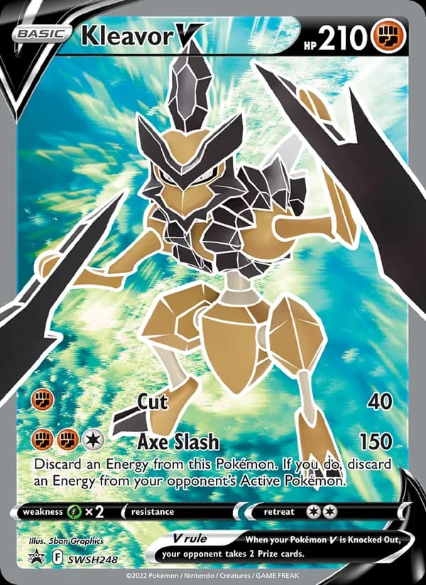 Kleavor V SWSH248/307, SWSH Black Star Promos