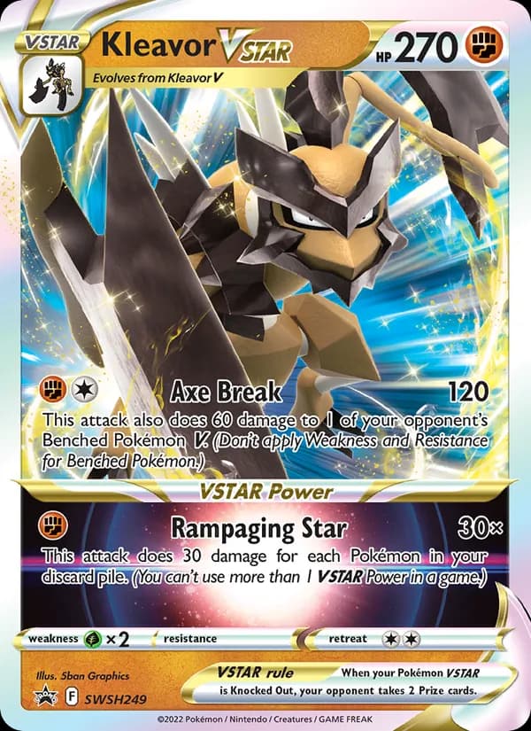 Kleavor VSTAR SWSH249/307, SWSH Black Star Promos
