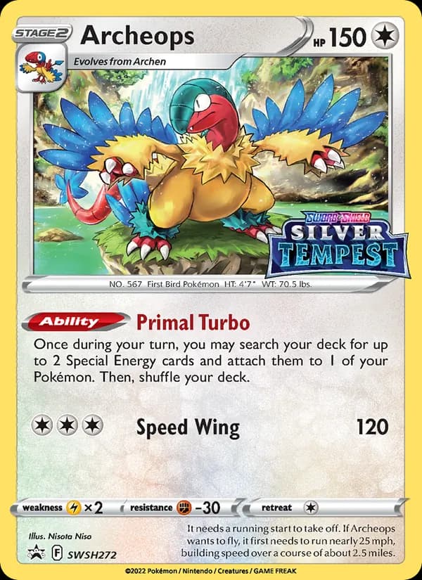 Archeops SWSH272/307, SWSH Black Star Promos