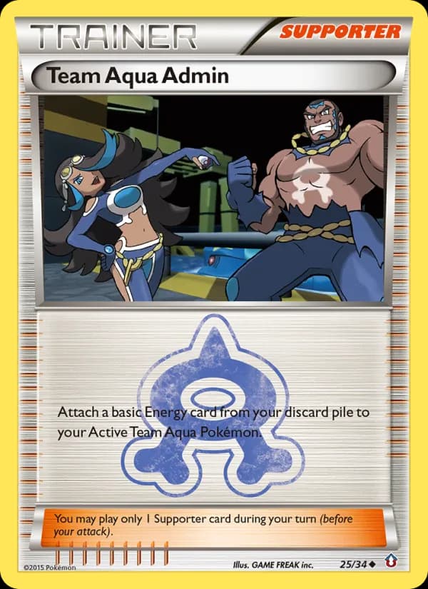 Team Aqua Admin 25/34, Double Crisis