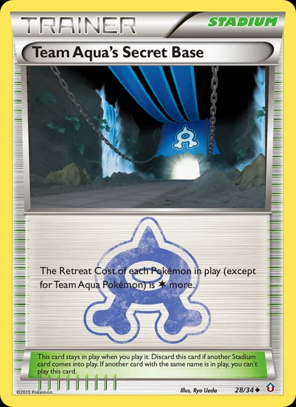 Team Aqua's Secret Base 28/34, Double Crisis