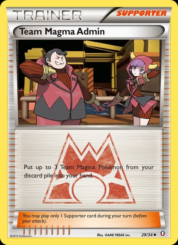 Team Magma Admin 29/34, Double Crisis
