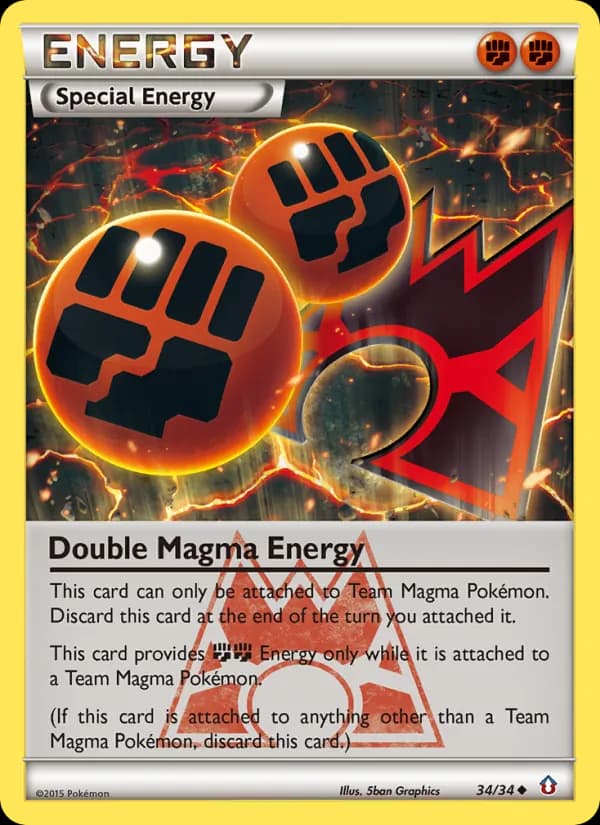 Double Magma Energy 34/34, Double Crisis