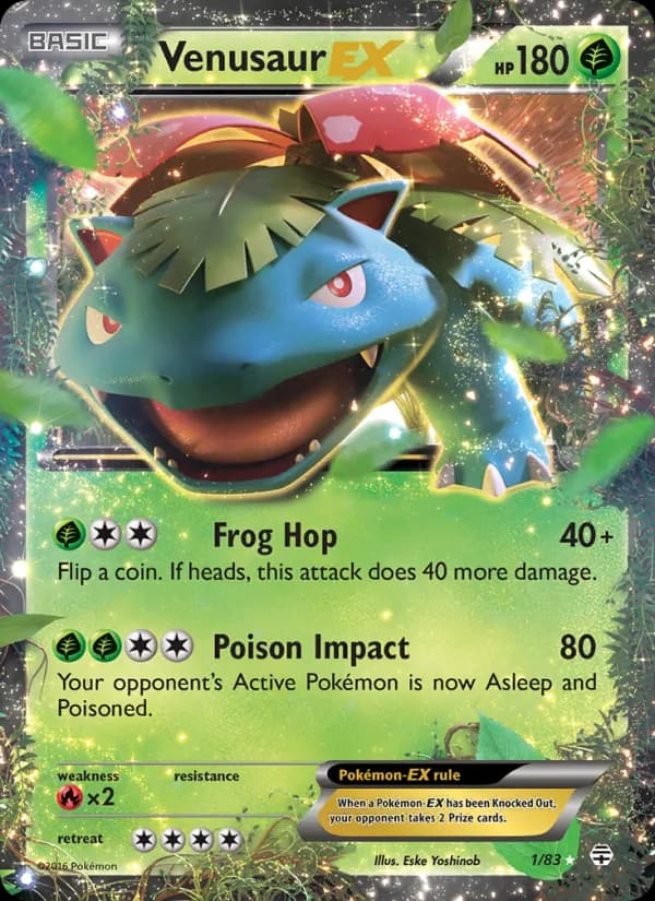 Venusaur EX 1/83, Generations