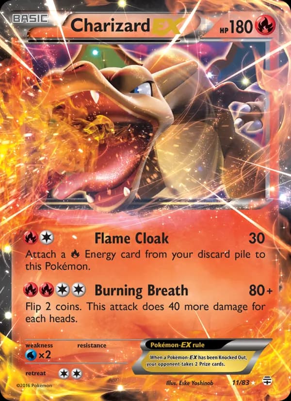 Charizard EX 11/83, Generations