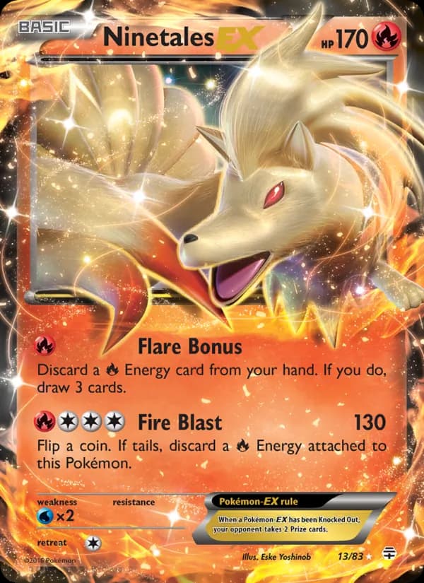 Ninetales EX 13/83, Generations