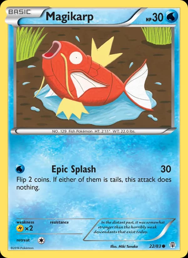 Magikarp 22/83, Generations