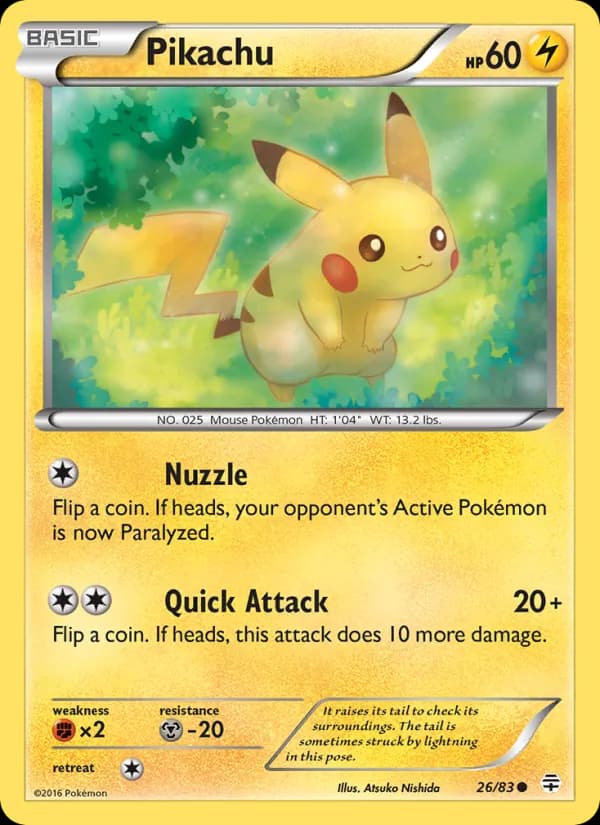 Pikachu 26/83, Generations