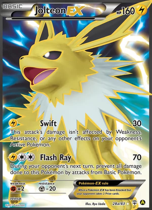 Jolteon-EX 28a/83, Generations