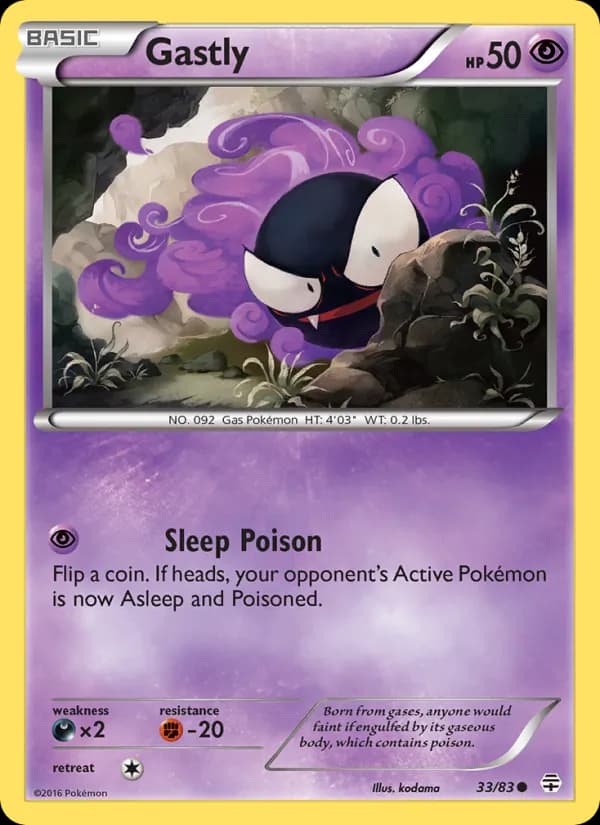 Gastly 33/83, Generations