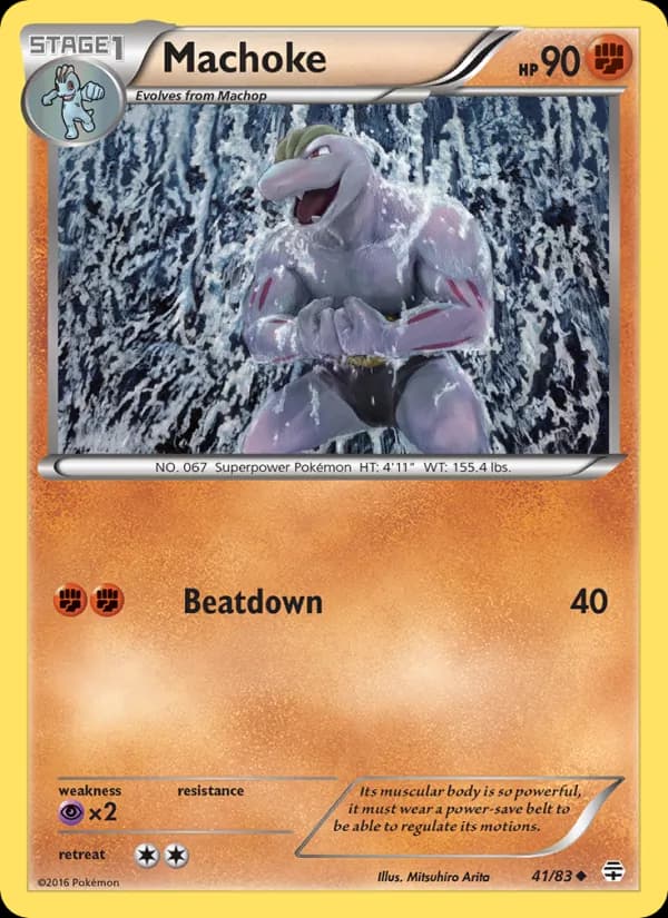Machoke 41/83, Generations