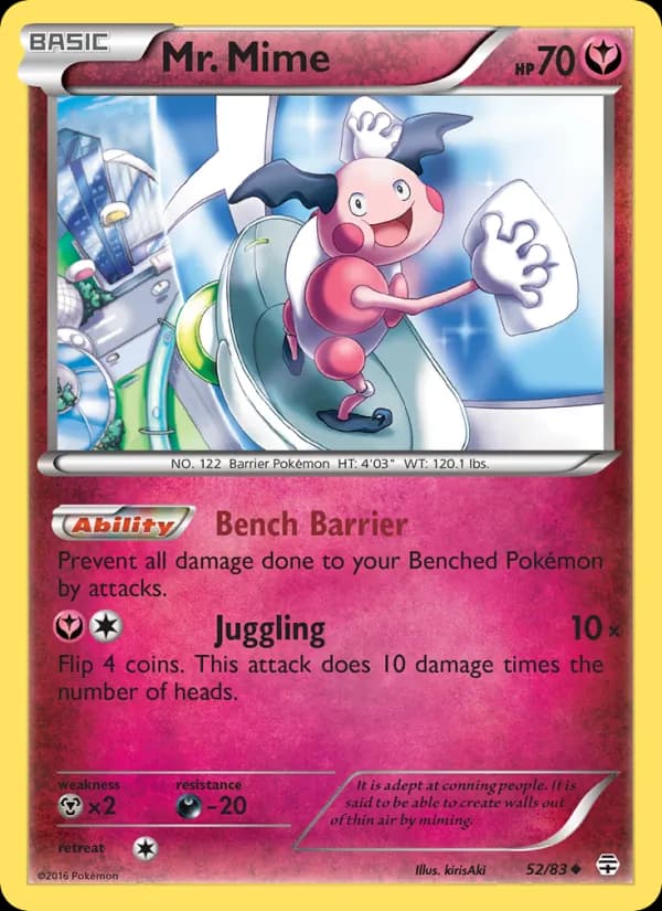 Mr. Mime 52/83, Generations