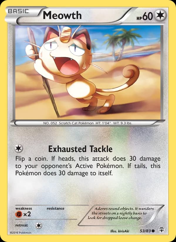 Meowth 53/83, Generations