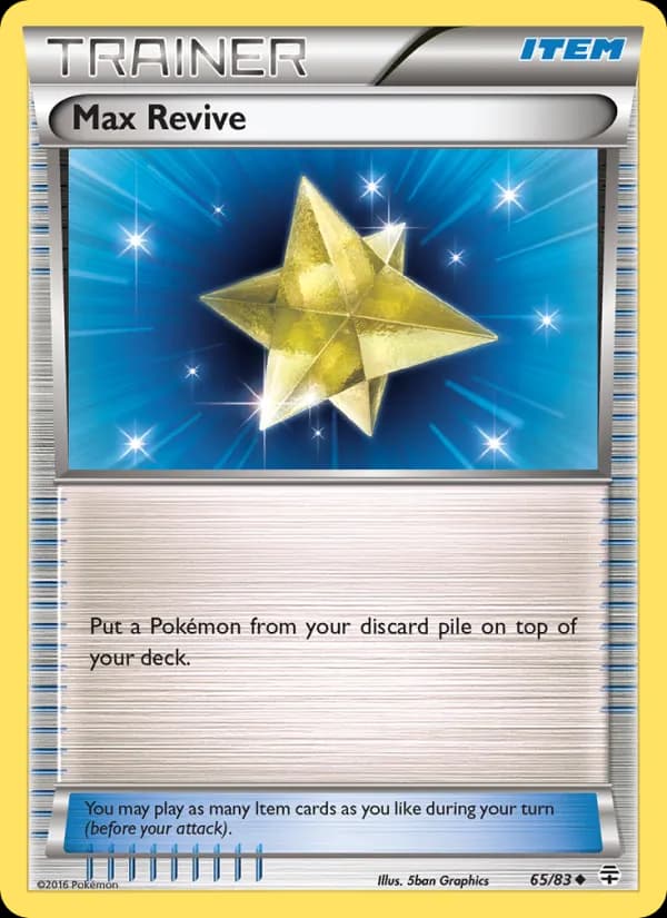 Max Revive 65/83, Generations