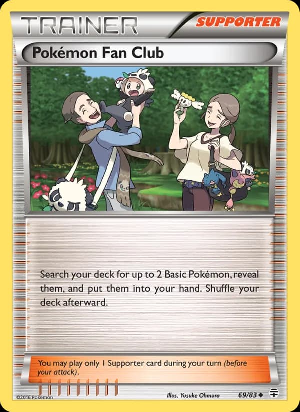 Pokémon Fan Club 69/83, Generations