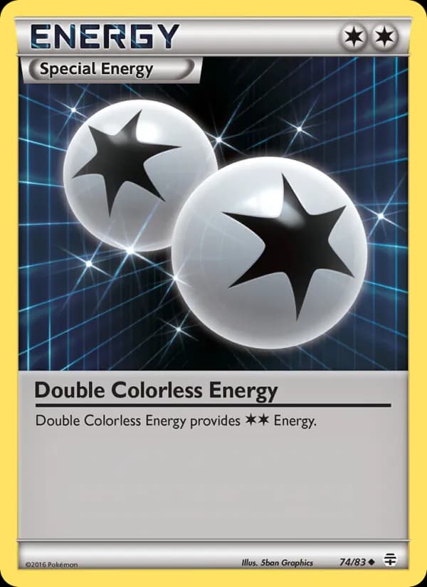 Double Colorless Energy 74/83, Generations