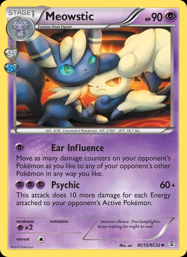 Meowstic RC15/83, Generations