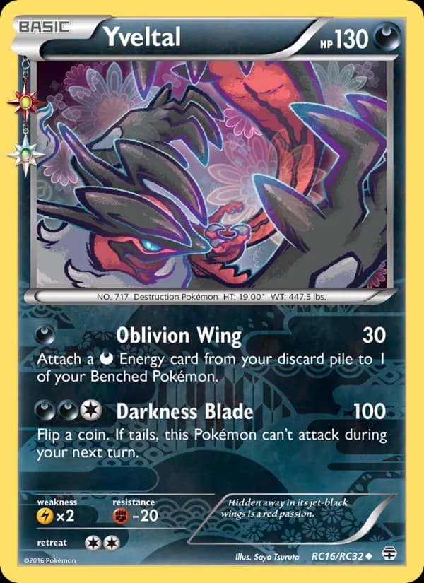 Yveltal RC16/83, Generations