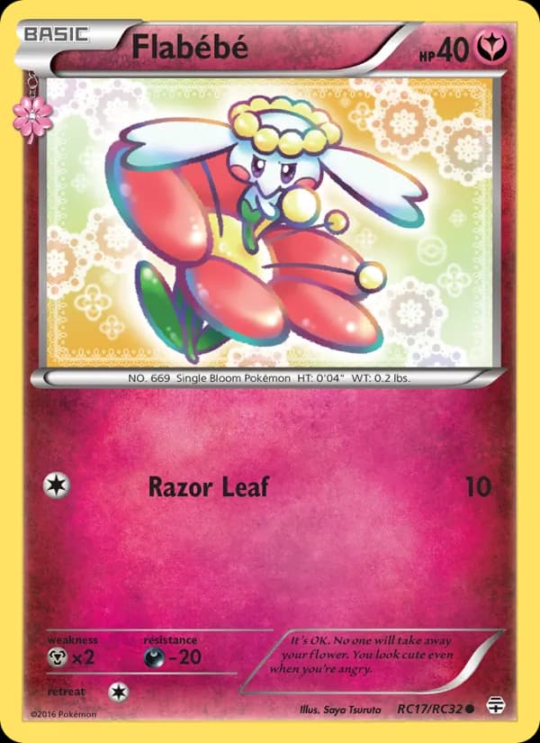 Flabébé RC17/83, Generations