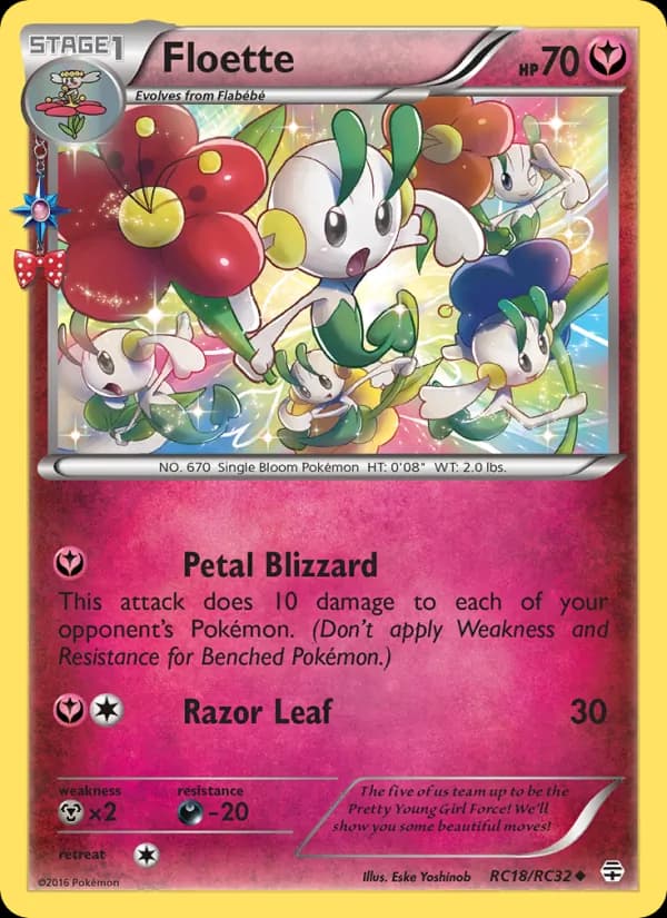 Floette RC18/83, Generations