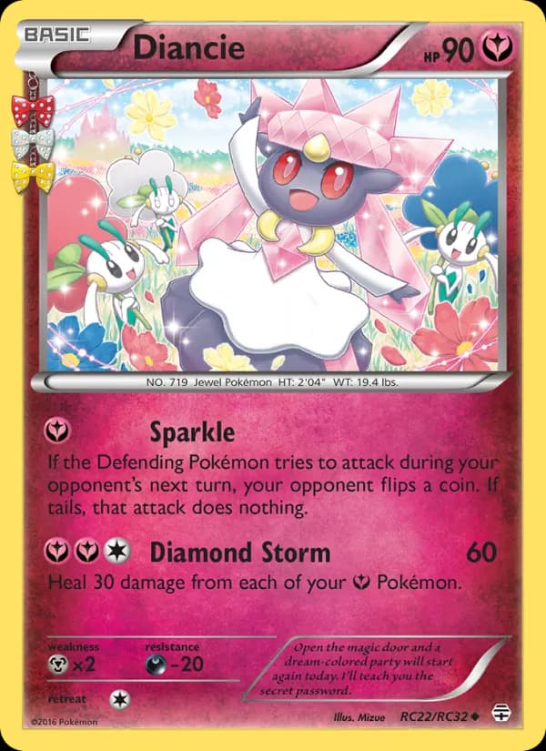 Diancie RC22/83, Generations