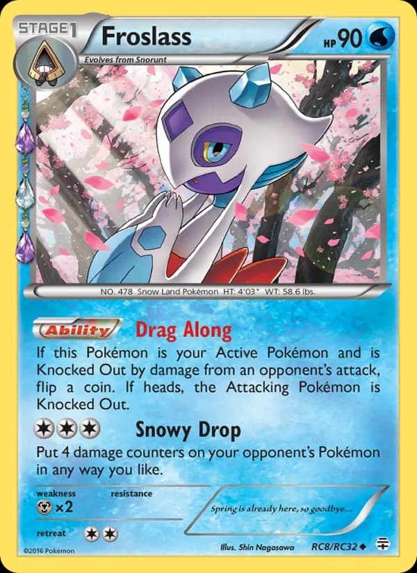 Froslass RC8/83, Generations