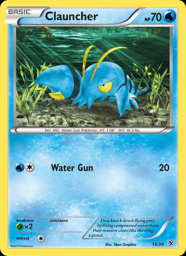 Clauncher 15/39, Kalos Starter Set