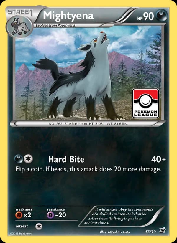Mightyena 17/39, Kalos Starter Set
