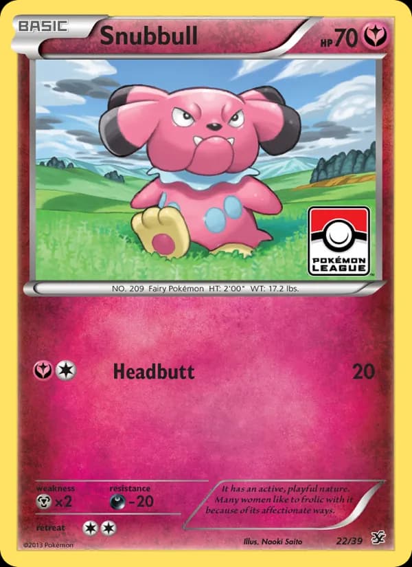 Snubbull 22/39, Kalos Starter Set