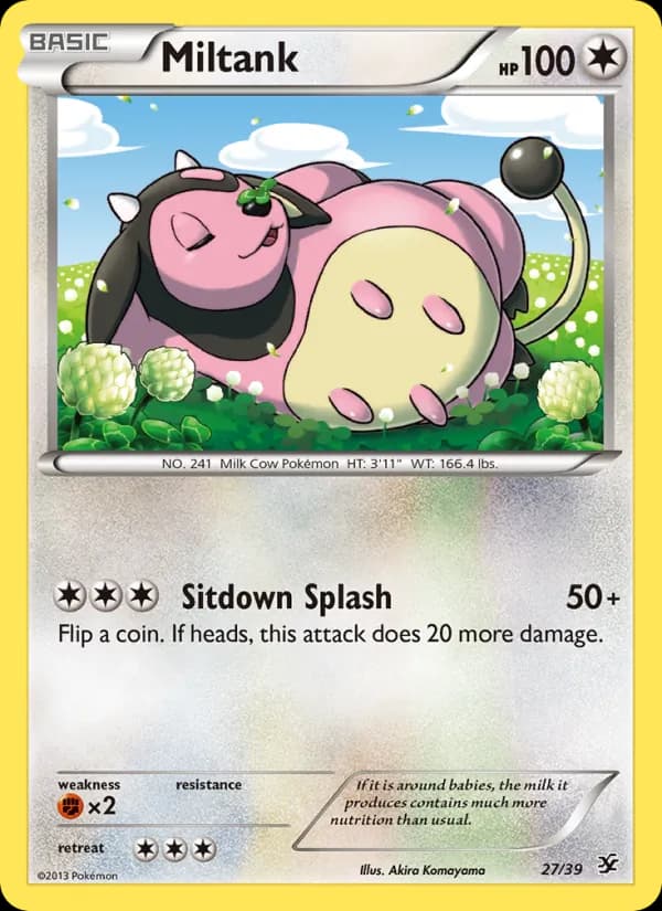 Miltank 27/39, Kalos Starter Set