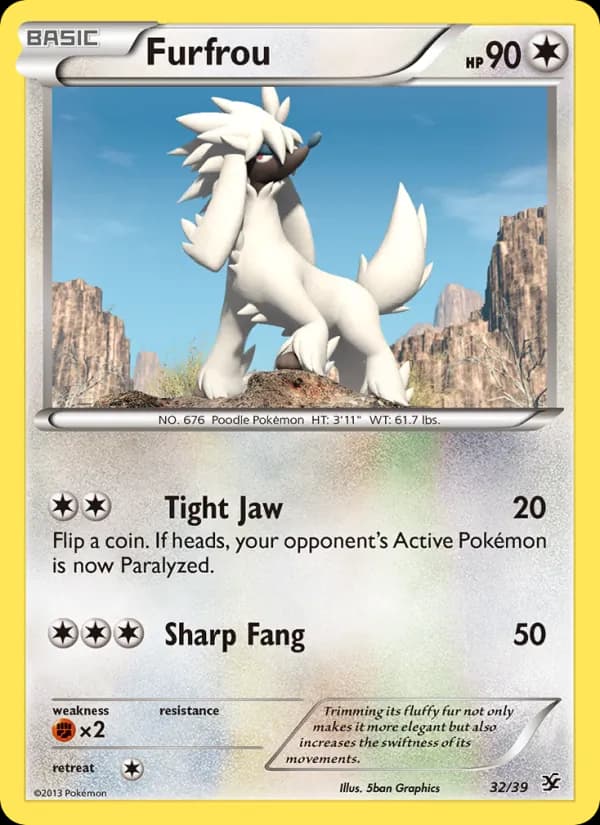 Furfrou 32/39, Kalos Starter Set
