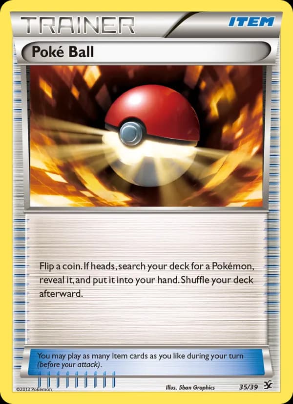 Poké Ball 35/39, Kalos Starter Set